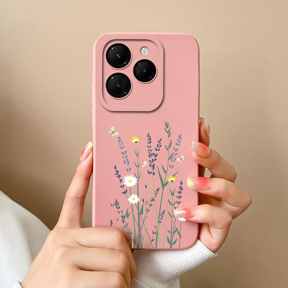 Чехол для Itel RS4 S24 Infinix Smart 8 Note 40 Pro Zero 30 Hot 40, чехол для телефона, авокадо, мультяшный узор, матовый мягкий силиконовый корпус с защитой от падения, капы