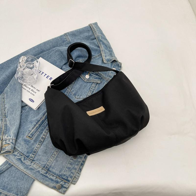 Холщовая сумка большой вместимости из ткани Оксфорд Большая сумка через плечо через плечо