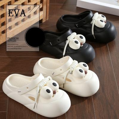 Женская обувь, пляжные сандалии, уличные нескользящие и дезодорирующие шлепанцы на толстой подошве