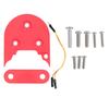 Electric Scooter Mudguard Spacer Foot Gasket for Xiaomi M3651SPROPRO2 Outdoor SuppliesRed