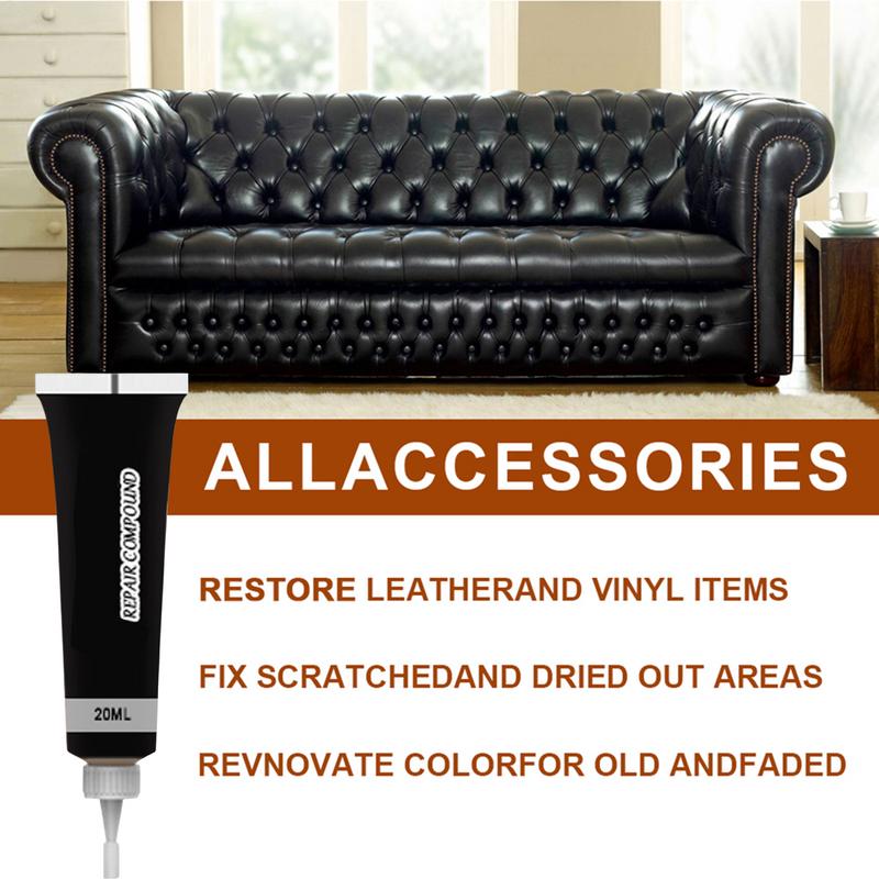 Гель для ремонта кожи автомобиля, домашний диван, кожаное сиденье автомобиля, дополнительная цветная паста для ремонта царапин, трещин, финишный крем для ремонта кожи