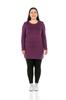 Women's Style Big Size Body Plus Size Round Neck Long Sleeve Viscose Long Mink Body
