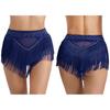 Latin Dance Practice Clothing Tassel Half Skirt Performance Costume Adult Dance Suit Cha Cha Rumba Samba Dancewear Bottoms