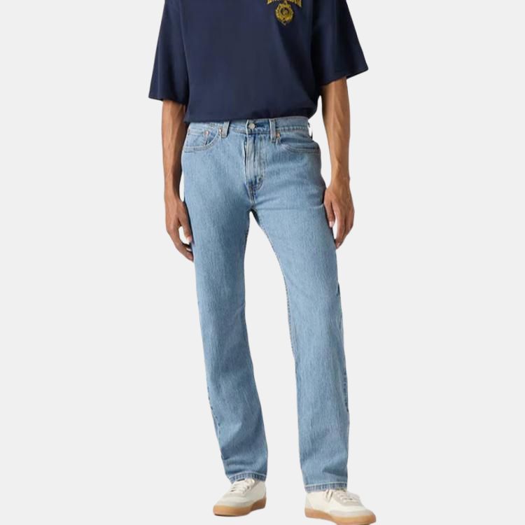 Levi's Jeans Men's Medium Blue Moderate Straight Fit Pants 00505-3073