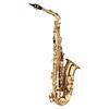 KONGNY Sax Saxophone Alto Saxophone Eb E Flat with Engraved Pattern Mouthpiece, Cleaning Brush, Cleaning Cloth, Gloves, and Strap. Perfect for Band Pr