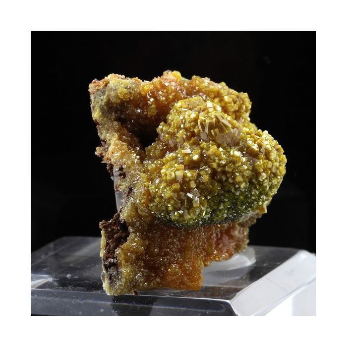 Pierres et Minéraux. Pyromorphite. 395.0 ct. Bunker Hill Mine, Kellogg, Idaho, USA.