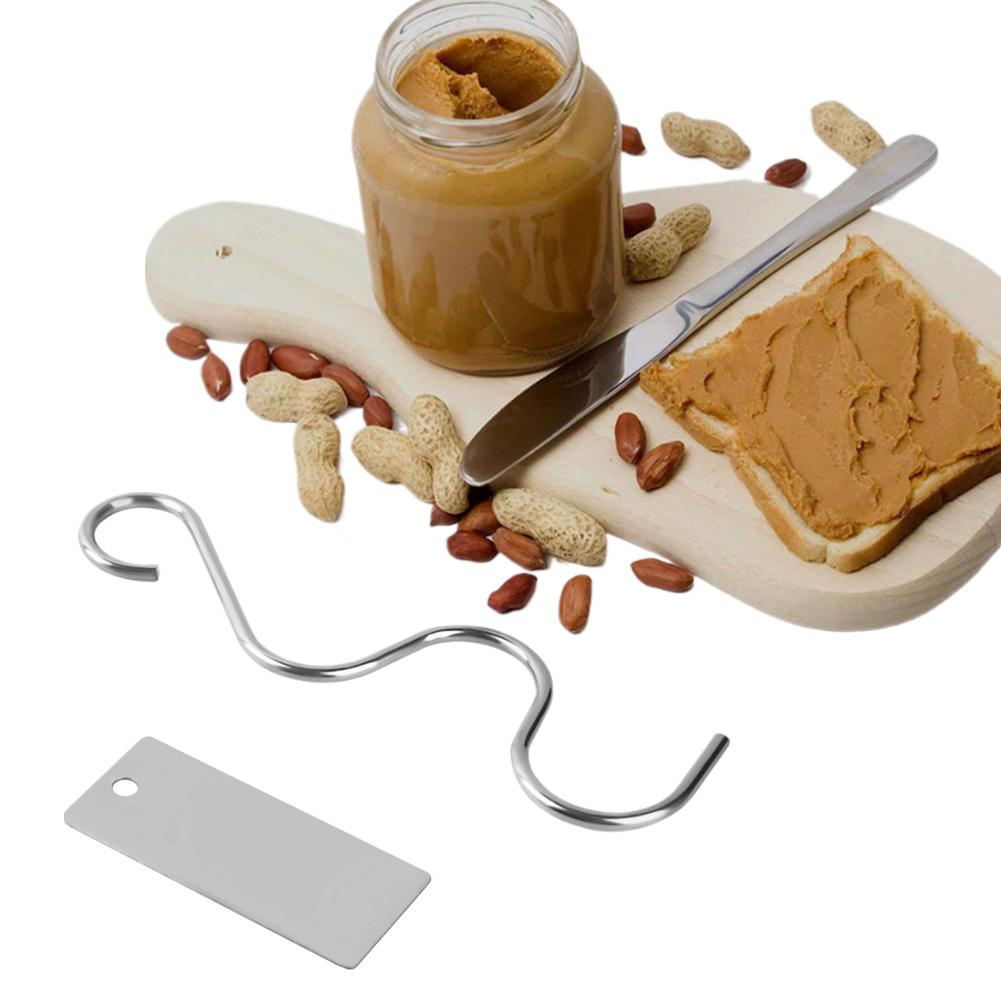Мешалка для арахисового масла, миксер из нержавеющей стали для арахисового масла, многоцелевой миксер для орехового масла для смешивания различных видов арахисового масла и джема
