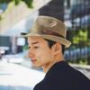 Шляпа Складная Федора (Магазин Танака) Мужской (Шляпа, Федора, Джентльмен, Лето, Складная, Мужская шляпа, Стильная, Крутая, Подарок, Подарок, День рождения, День отца)