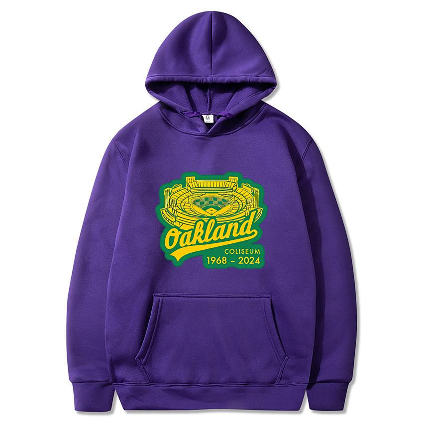 2025 Autumn/Winter New Auckland Arena Printed Hoodie Solid Color Fashion Hoodie Casual Daily Wear Sportswear Warm Hoodie