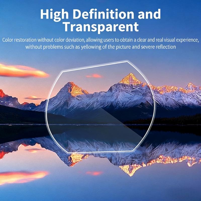 Clear Tempered Glass Film Lens Cover For N3 Goggles Waterproof And Fingerprints Resistant Goggles Lens Cover Protector