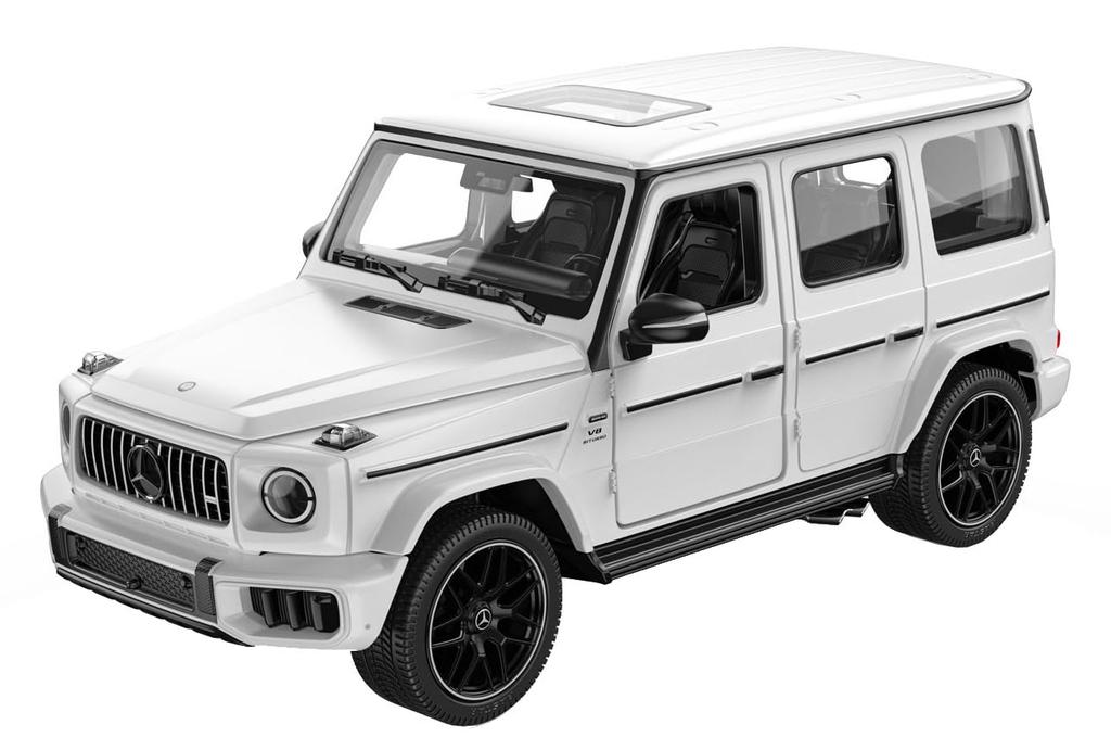 DOYUSHA RASTAR Mercedes AMG G63 Белый 1/24 (Готовая модель)