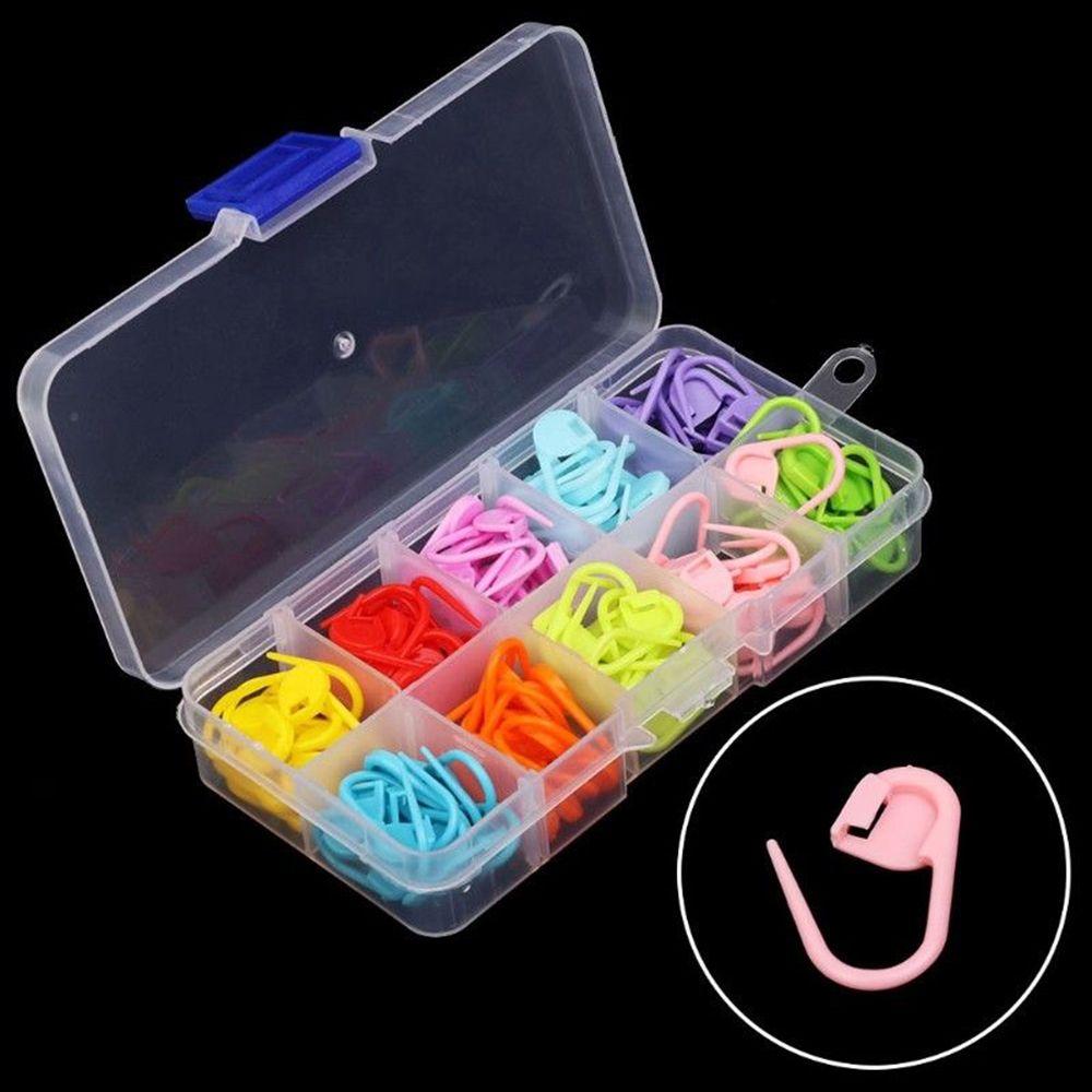 Locking Stitch Markers Craft Knitting Accessories Needle Clip Sewing Supplies Crochet Hook Kits