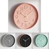 Elegant Modern Wall Clock With Quartz Movement For Study Room And Lounge