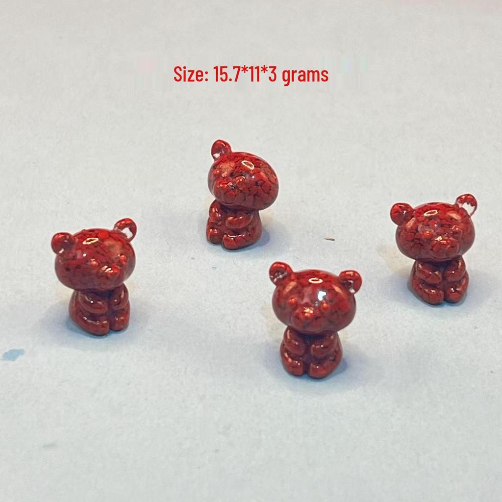 Original Gold-Plated Cinnabar Turtle Shell Fu Plaque and Gourd Pouch Accessories