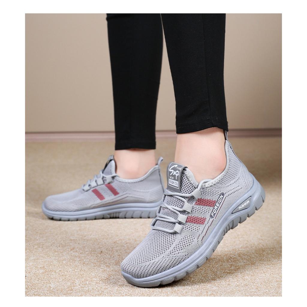 Women's Summer New Outdoor Breathable Mesh Shoes Fashion Casual Shoes Women's Shoes Low Cut Women's Sports Single Shoes