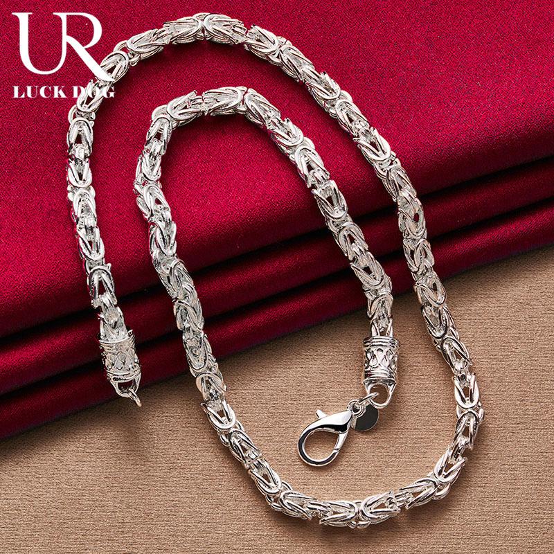 Ожерелье из стерлингового серебра 925 пробы с цепочкой-краном, модные свадебные украшения