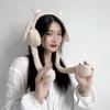 Rabbit Moving Earmuffs (Beige)