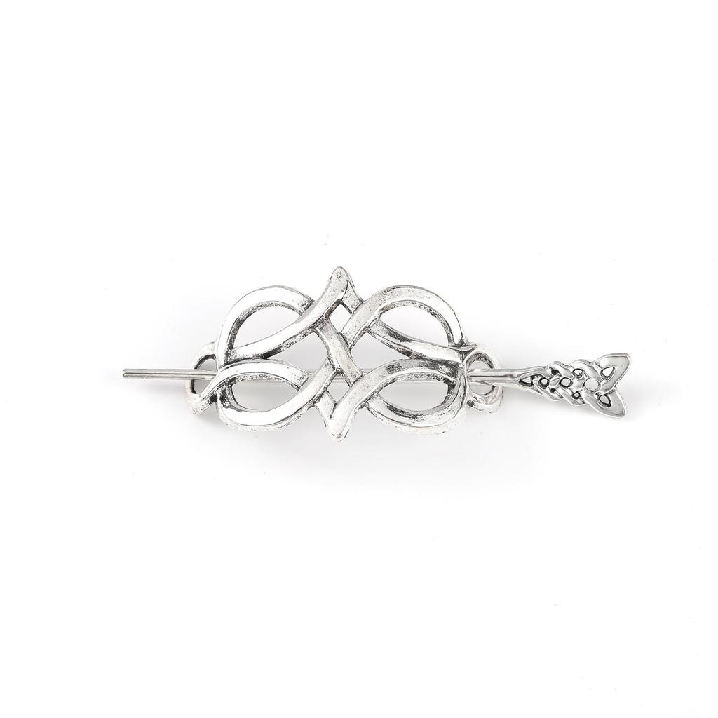 Viking Celtic Knot Hairpin - Norse Mythology Style Women's Hair Accessory