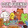 New Cozy Atmosphere Relaxing Coloring Book for Adults and Teens Bold Easy-to-follow Patterns and Girl Moments