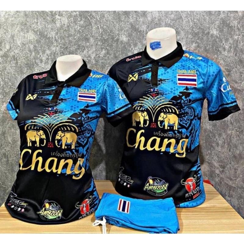 ТАИЛАНД Национальная Футбольная Футболка Поло Спортивная Тренировочная ДЖЕРСИ ПРИНТ Поддержки Быстросохнущая С Коротким Рукавом Униформа Дизайн Логотипа Слона Полиэстер Спандекс