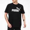 Puma Logo Print Vintage American Sport Running Breathable Round Neck Short Sleeve T-Shirt Men Tops Black 845575-01