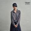 Женская рубашка Rizhuo с принтом из тенсела с длинным рукавом