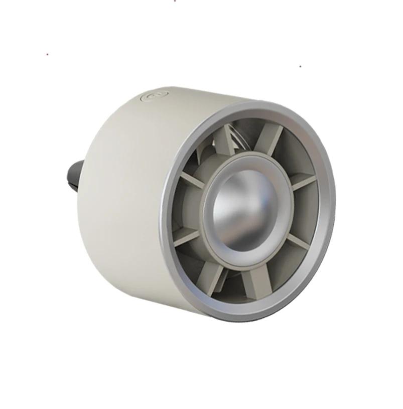 Новый автомобильный вентилятор для воздуховода USB-вентилятор для охлаждения с изменяющимся цветом подсветки 3-скоростной вентилятор Отвод тепла для заднего сиденья автомобиля Автомобильные аксессуары