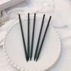 2 шт., заколка для волос в китайском стиле, черные деревянные палочки для еды, шпилька для волос, женская длинная шпилька для волос, украшение, модные аксессуары для волос