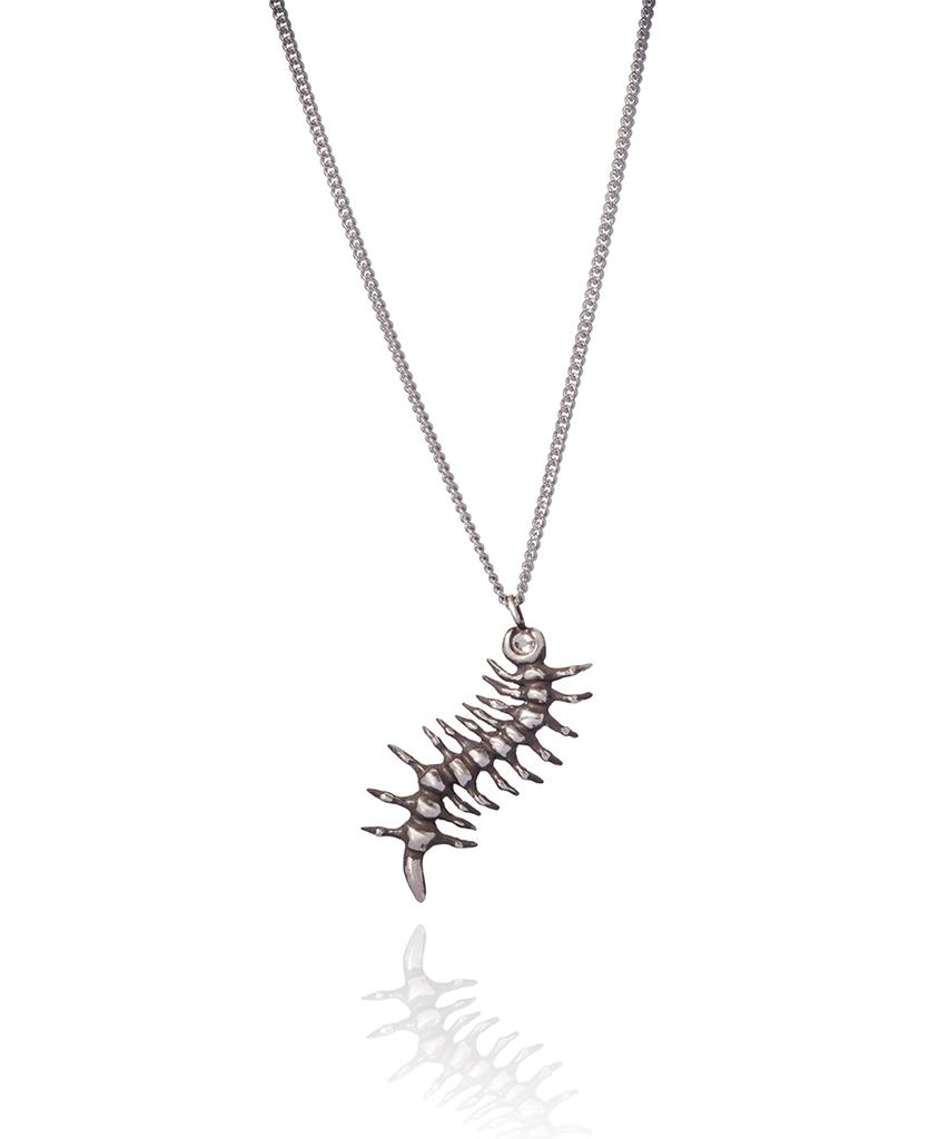 51Percent Centipede Necklace - Silver