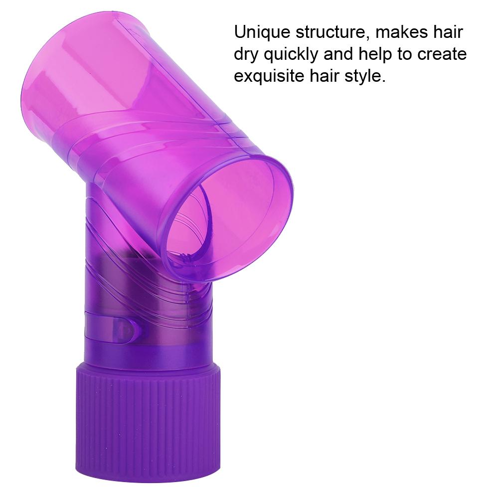 Professional Hair Dryer Diffuser Curly Blow Dryer Hairdressing Styling Accessory (Purple)