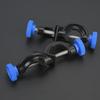 2 Pcs Aluminum   Clamp,   Stand Clamp Holder with Screw for Fixing, for  oratory and Home Use