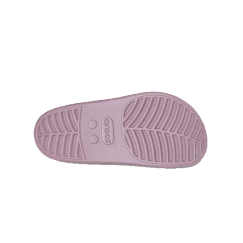 Crocs Простые удобные и модные шлепанцы с перемычкой для женщин, цвет сумеречно-пурпурный