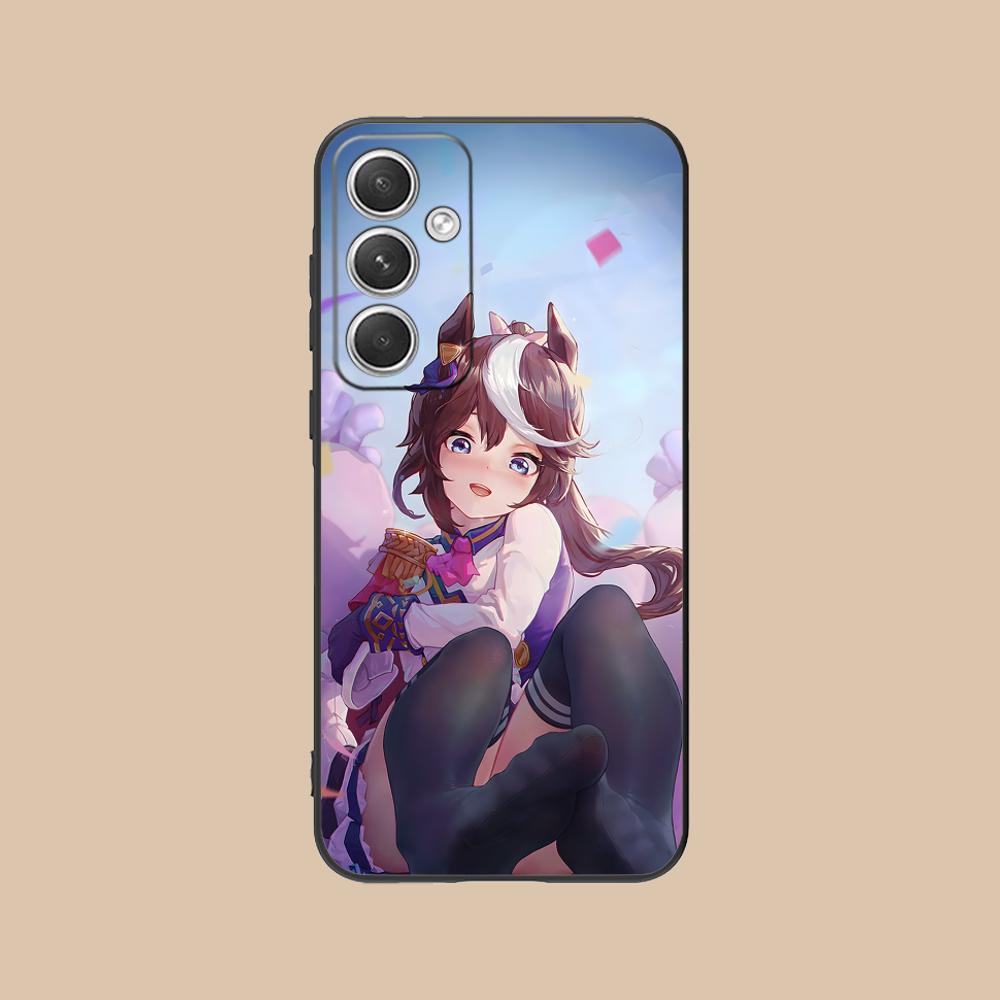 Чехол для телефона с изображением аниме Uma Musume Tokai Teio для Samsung Galaxy S26 S25 S24 S23 S22 S21 S20 Note20 Plus FE Ultra Цветной Чехол Чехол