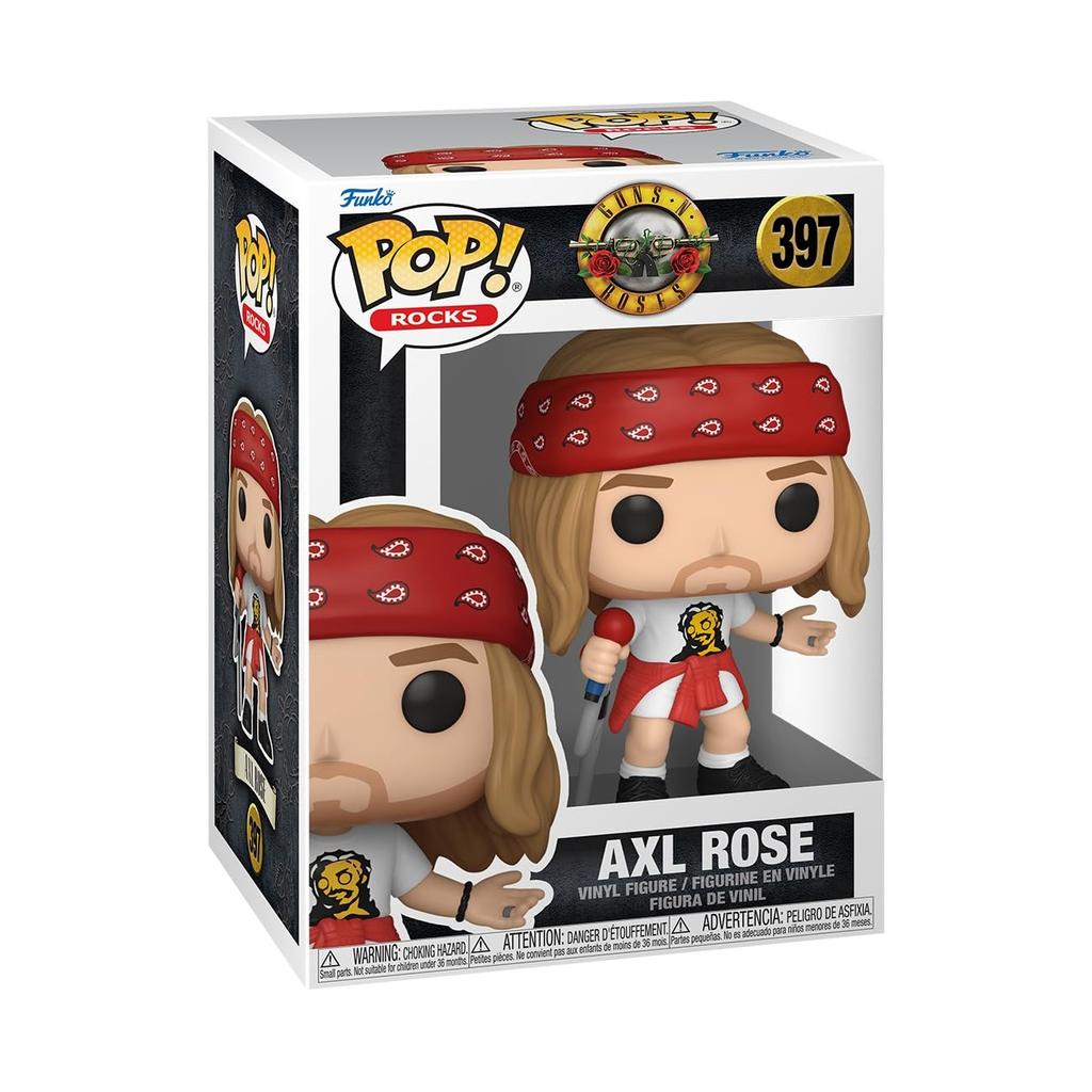 Фигурка в бандане Guns Roses Axl Rose Funko Axel Rose GnR Funko N' Pop! (1992) с CH