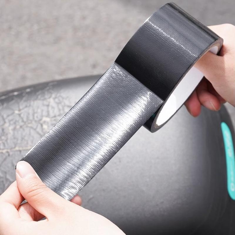 Black Cloth-based Adhesive Tape, Universal Leather Repair Tape,Used for E-Bike Leather Seat Cushion and Leather Seat Sofa Repair