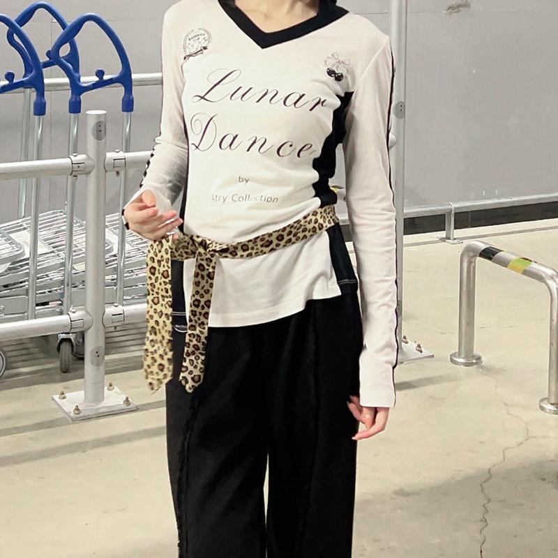 Women'S Retro Leopard Print Tie Tie And Belt Dual Purpose Decoration