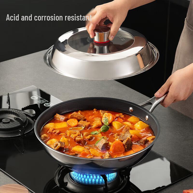 COOKER KING 32cm Titanium Wok