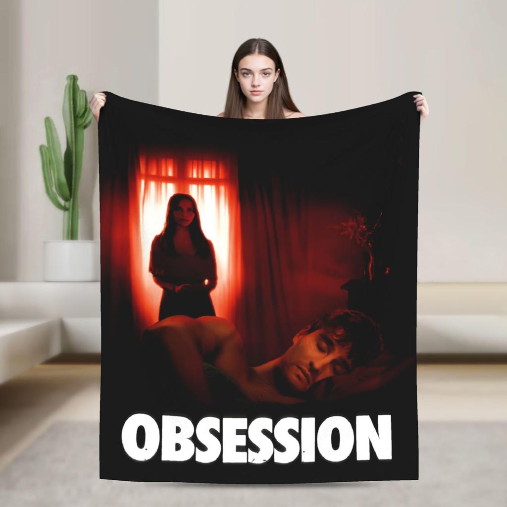 Плед-покрывало Inde Navarrette Obsession, фланелевый, потрясающе мягкий, для дома, весна, осень