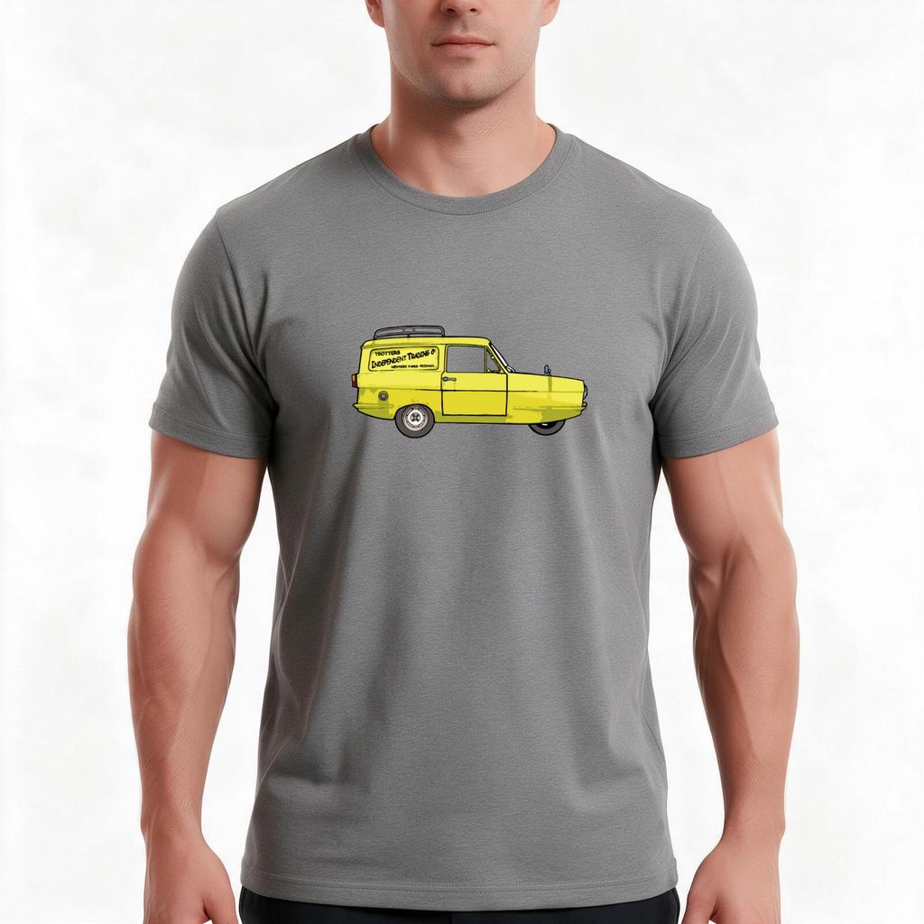 The famous three wheeled van TShirt Summer Casual Cotton Tee Oversized Streetwear Tops Vintage Graphic Print Cotton