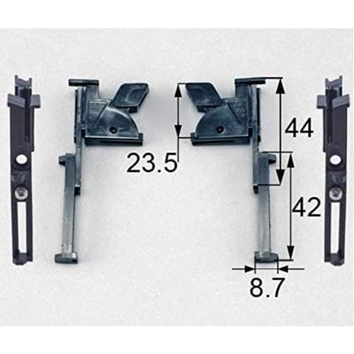 This Four-piece Set Includes Rollers with Anti-slip Features for TS, TL, and TK Screen Doors. It Includes the JFKT301L/R (NETSA00206) and Fredome JFK-
