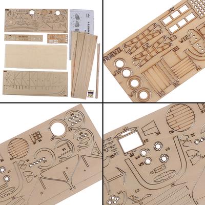 1:120 DIY деревянная сборная модель парусного корабля классическая парусная лодка головоломка игрушки