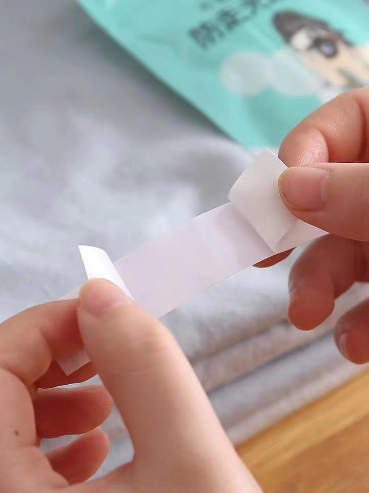 Прозрачная двухсторонняя клейкая лента для одежды на груди и воротнике