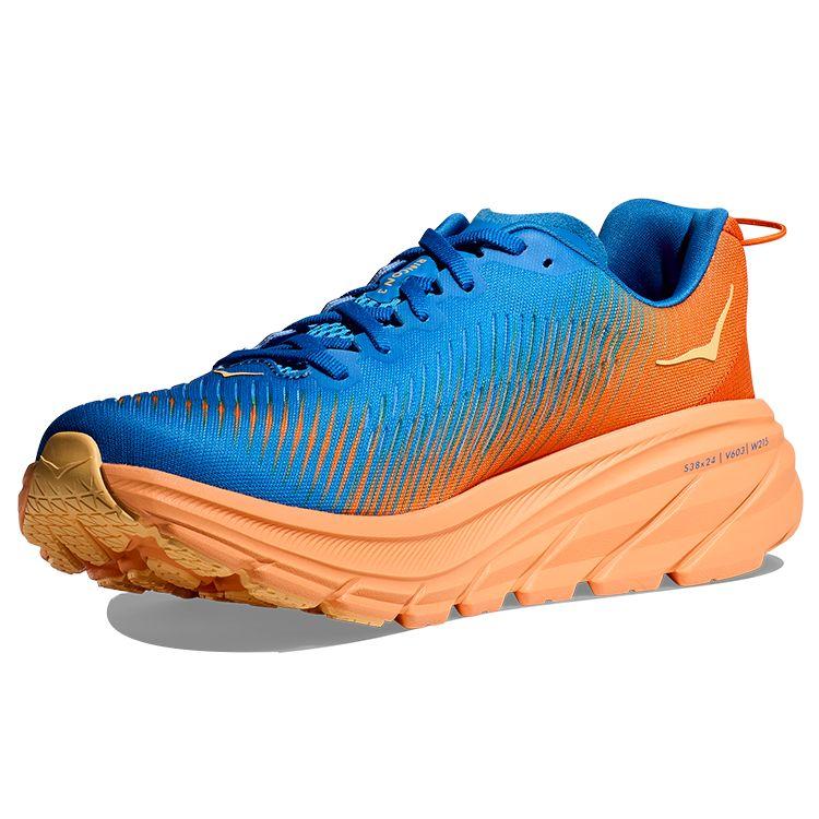 HOKA Rincon 3 Coastal Sky Vibrant Orange Мужские кроссовки Синие 1119395-CSVO