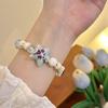 Y2K Starfish Bracelet Pink Blue Beaded Bangle Cute Colorful Beaded Bracelets  Marine Accessories