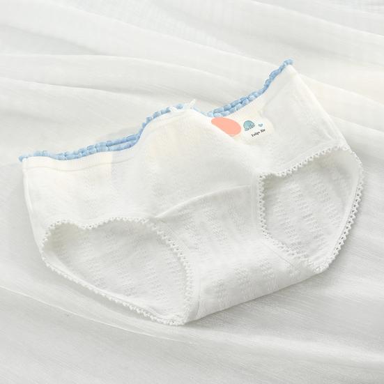 5 Pcs Women's Cotton Briefs Mid Rise Full Coverage Ladies Panties Floral Print Soft Stretch Underwear