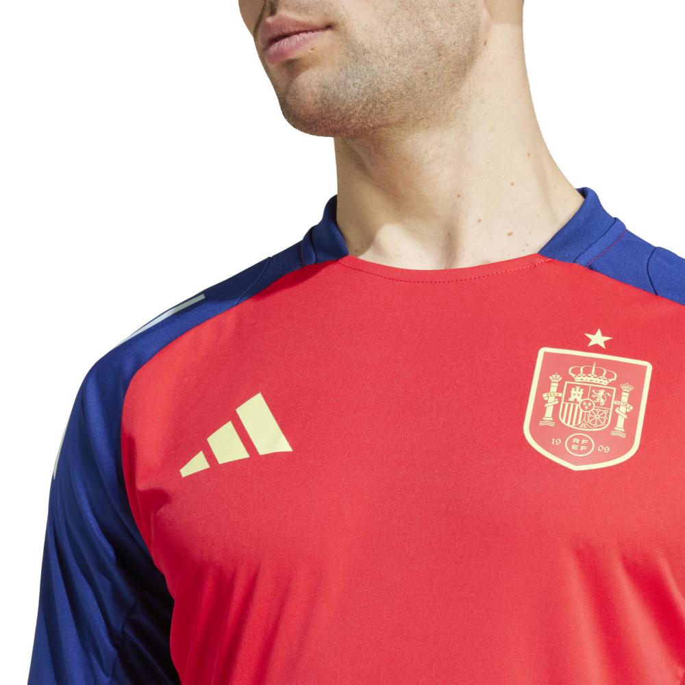 adidas ИспанияAEROREADY Футбольная футболка Унисекс Красная IP6412