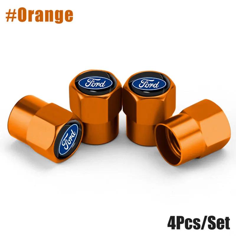 Новая наклейка на машину 2026 Новая 2025 Горячая 4 шт. Колпачки на ниппель колеса Покрышки колес Воздушный стержень шины Защитная крышка Для Ford Escape Kuga Mondeo Eco