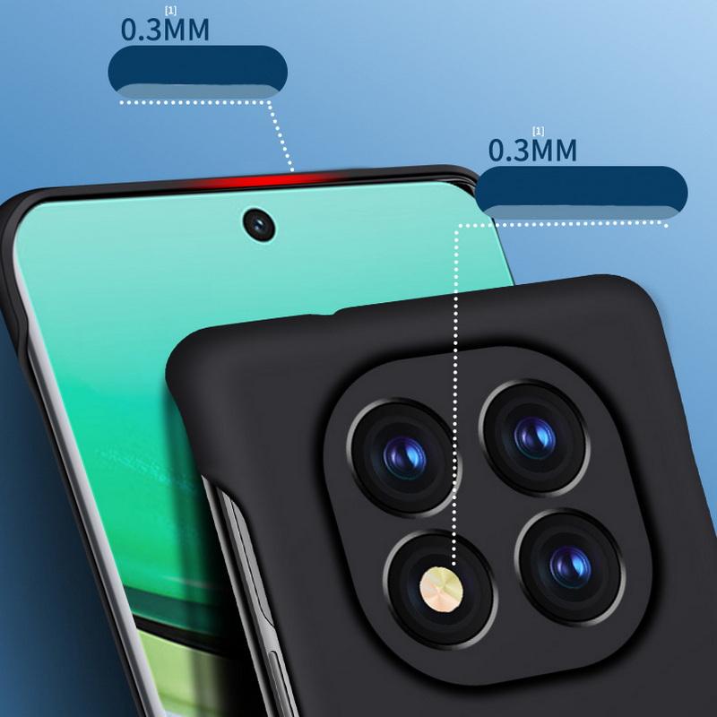 Безрамный тонкий магнитный чехол для телефона Xiaomi Poco F6 Pro X6 Redmi K70E Note 14 Pro 13 однотонный беспроводной зарядный противоударный чехол для MagSafe