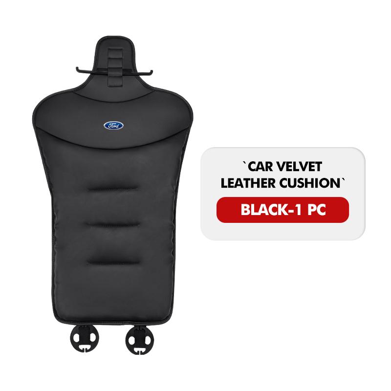 YYQO6 Car Seat Breathable Velour Leather Cushion Cover Accessories For Ford mk2 mk3 Ranger Mondeo mk4 S-MAX Kuga Mustang Fusion