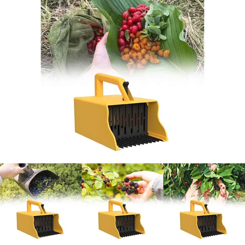 Berry Picker Plastic Harvesting Tool For Outdoor And Home Garden Fruit Picking